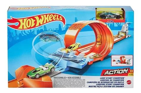 Hot Wheels Action Pista Campeón Del Loop Gtv13 Envío gratis