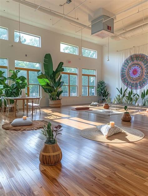 10 Relaxing Yoga Studio Design Inspirations Tastyinteriors Yoga