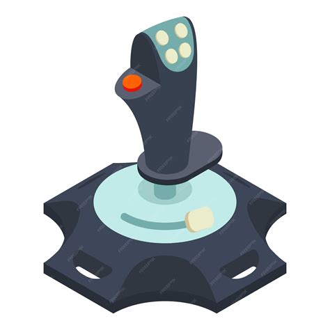Premium Vector | Arcade controller icon isometric of arcade controller