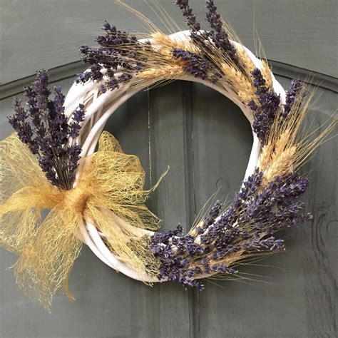 Купить венок с лавандой Прованс по доступной цене с доставкой в Москве ...