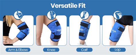 Amazon Hilph Knee Ice Pack For Replacement Surgery Bendable Adjustable Hot Cold Therapy