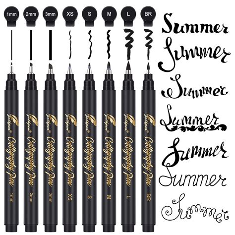 amazoncom  pcs calligraphy  hand lettering pens calligraphy