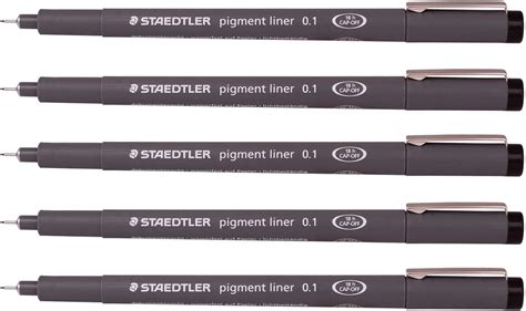 Staedtler 0 1 Mm Pigment Liner Fineliner Sketching Drawing Drafting