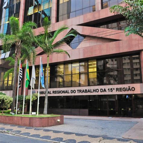 Inscrições abertas para processo seletivo TRT 15 vagas para o