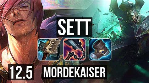 Sett Vs Morde Top 9 Solo Kills 400 Games Kr Diamond 12 5