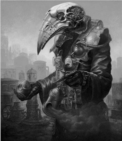 Pin By Chris Schetzle On Black And White Steampunk Artwork Steampunk