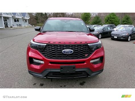 Rapid Red Metallic Ford Explorer St Wd Photo