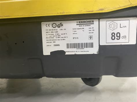 KARCHER HDS 695 M ECO WARMWATER HOGEDRUKREINIGER 400 VOLT - Kärcher ...