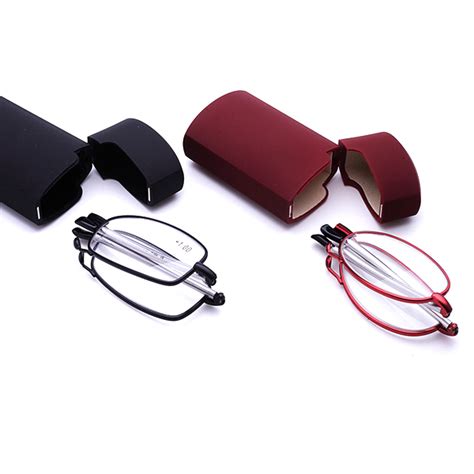 Portable Light Folding Reading Glasses Flexible Telescopic Reading ...