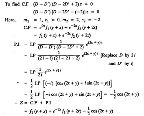 Linear Partial Differential Equations Of Second And Higher Order With