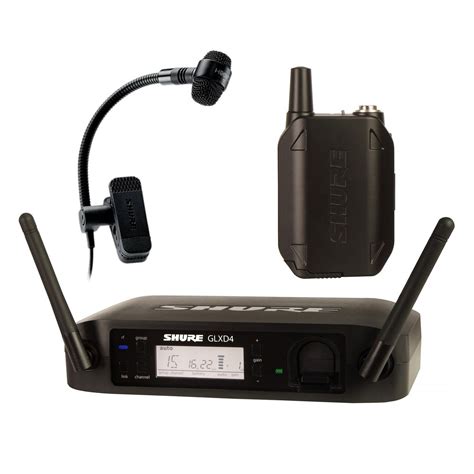 Shure GLXD14 P98H Digital Wireless Instrument System With PGA98H At