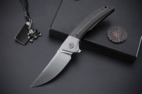 Petrified Fish PFP05 Deepsea ,3.66” K110 Blade,140g Carbon fiber Handl