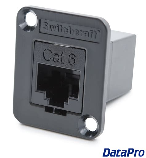 Switchcraft Cat6 Coupler Neutrik D Xlr Mount Datapro