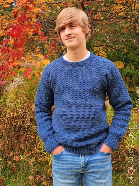 25 Free Crochet Men S Sweater Patterns Cardigan Pattern Blitsy