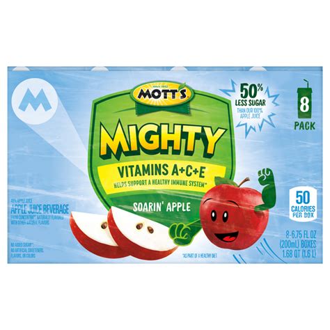 Save On Mott S Mighty Soarin Apple Juice Beverage Pk Order Online