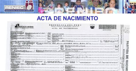 C Mo Tramitar La Copia Certificada De Mi Partida De Nacimiento Por