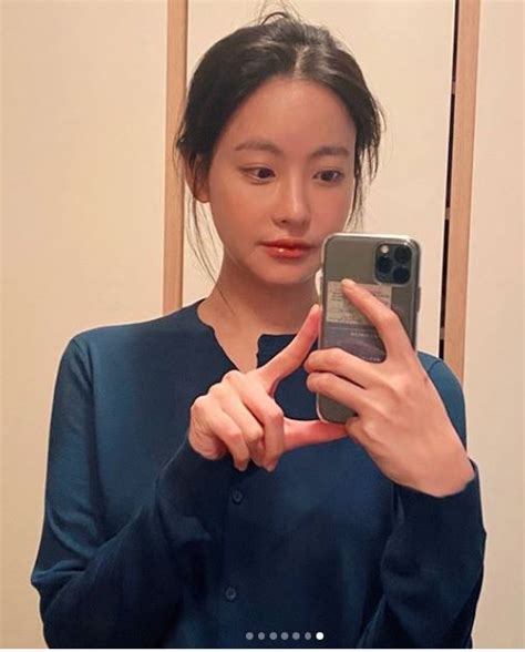 오연서 거울셀카