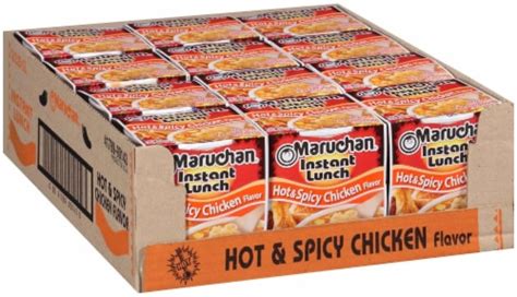 Maruchan Instant Soup Lunch Cup Oz Hot Spicy Chicken Flavor Pack Of Count Frys