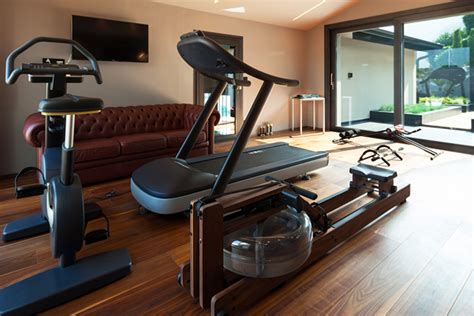 Home Gym Design | Michigan | Home Fitness Room Design