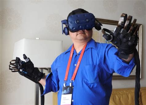 Haptx unveils haptic gloves so you can feel things in VR | VentureBeat