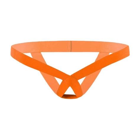 YOOJIA Homme Slip Taille Basse Jockstrap Ouvert String Ficelle Homme Sexy Lingerie Sous