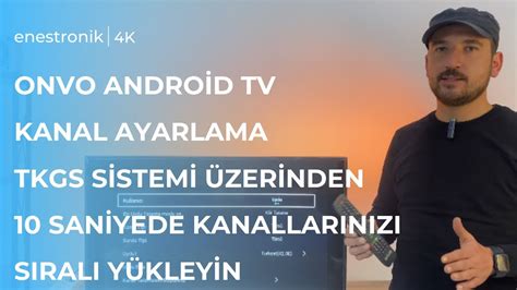 Onvo Tv Kanal Ayarlama Nasıl Yapılır TKGS KURULUMU YouTube