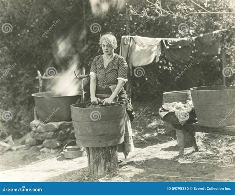 Wash Day Stock Photo Image Of 1940 Cleaning 150806 59795230