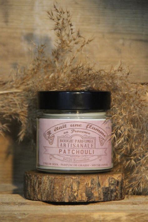 Patchouli Bougie en pot Il était une flamme en Provence