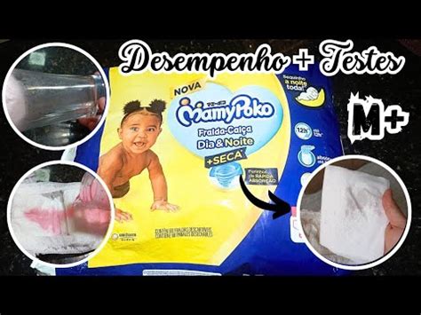 Fralda Que Não Vaza A Noite - Desempenho Mamypoko Dia & Noite + seca M+(fralda que não vaza ...