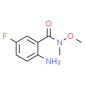 2 Amino 5 Fluoro N Methoxy N Methyl Benzamide CAS 880875 39 8 J W