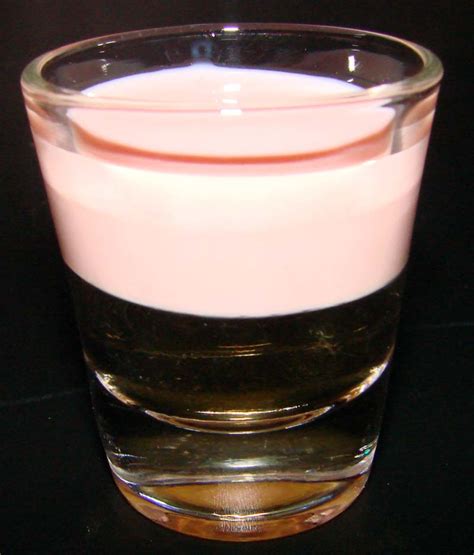 Pink Pussy Cat Layered Shot Recipe Food