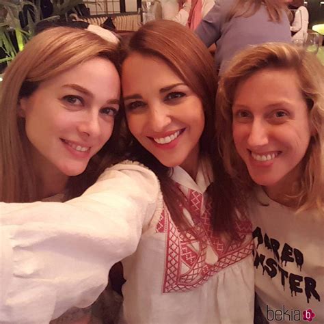 Paula Echevarría Marta Hazas y Cecilia Freire reunión de Chicas