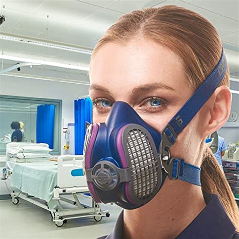 GVS SPR643 ELIPSE P100 Elastomeric Half Mask Respirator with Source ...