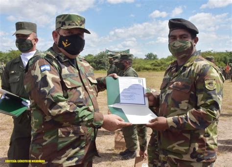 Ejército de Nicaragua realizó la clausura del segundo ciclo de