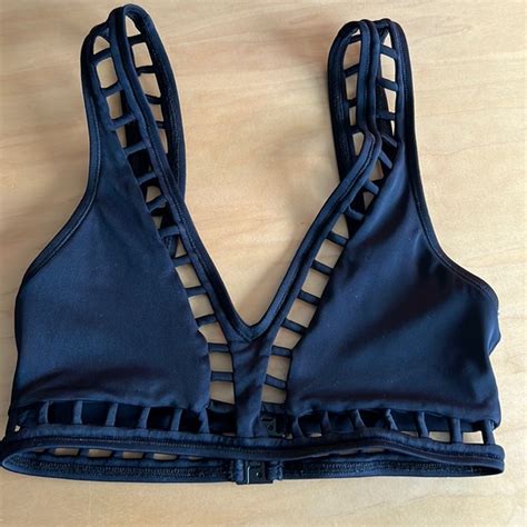 OYE Swim Ela Cutout Bikini Swim Top Poshmark