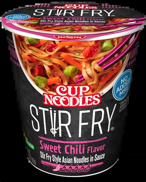 Cup Noodles Stir Fry Hot Garlic Chicken Nissin Food