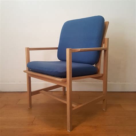 B Rge Mogensen Lounge Chair In Soaped Oak