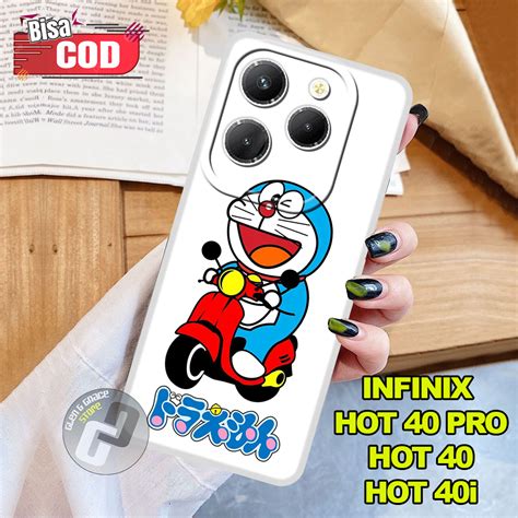 Jual Case Pro Camera Infinix Hot Pro Terbaru Silikon Hot Motif Doraemon