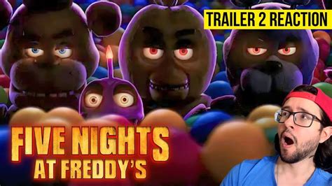 Five Nights at Freddy s Trailer 2 React Reagindo ao 2º trailer do