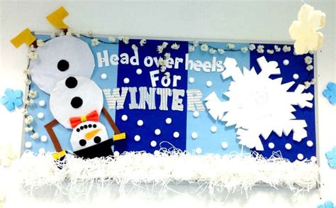 Winter Bulletin Board Ideas For December Or January Snowman Bulletin Board Winter Bulletin