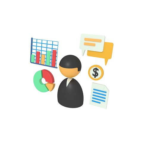 3d illustration of presentation business growth 15095805 PNG