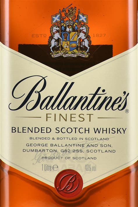 Ballantines Finest - купить виски Баллантайнс Файнест 1 л - цена