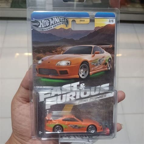 Hot Wheels Fnf Supra Oren Free Protector Shopee Malaysia