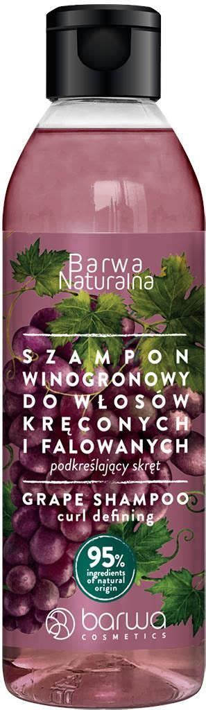 Szampon do włosów Barwa Szampon Winogronowy Do Włosów Kręconych I