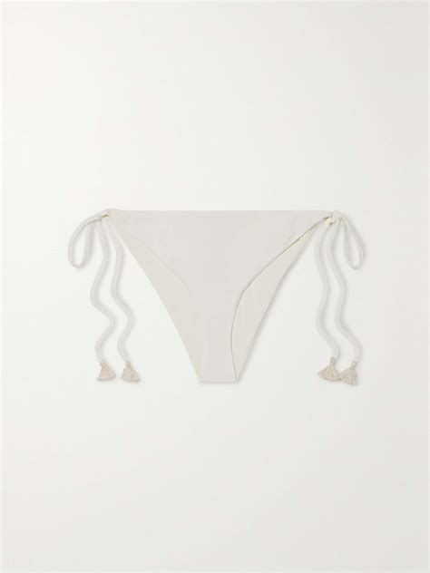 Johanna Ortiz Net Sustain Sullen Tasseled Bikini Briefs Net A Porter