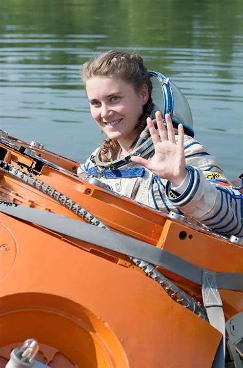 Russias Only Woman Cosmonaut Anna Kikina Inspires One Of A Kind