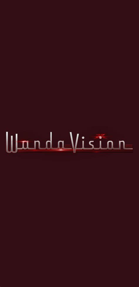 Download Disney Plus WandaVision Logo Wallpaper | Wallpapers.com