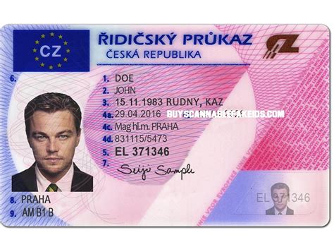 Czech Fake Driver License Scannable - Buy Scannable Fake Id - Best Fake ...