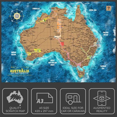 Australian Geographic Scratch Map at Freddie Steed blog