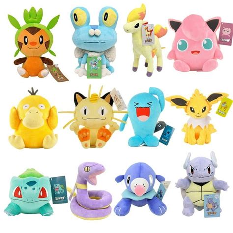 Muñeco De Peluche De Pokémon Para Niños Juguete De Peluche De Pikachu